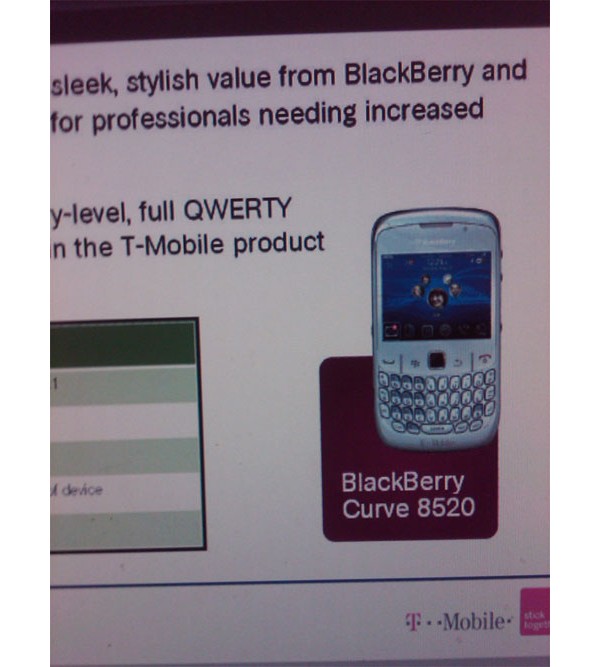 BlackBerry, Curve 8520,  