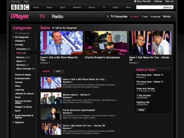 ,  iPlayer