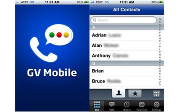 Google Voice, AppStore, Google, Apple, 