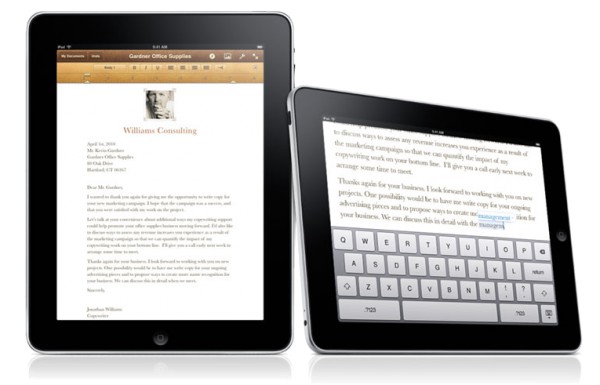 Apple, iWork, iPad