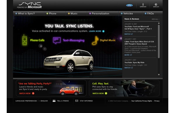 Ford, SYNC