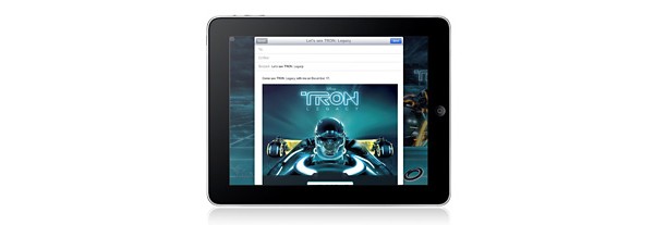 Apple, iPad, iAd, Tron, tablet, , 