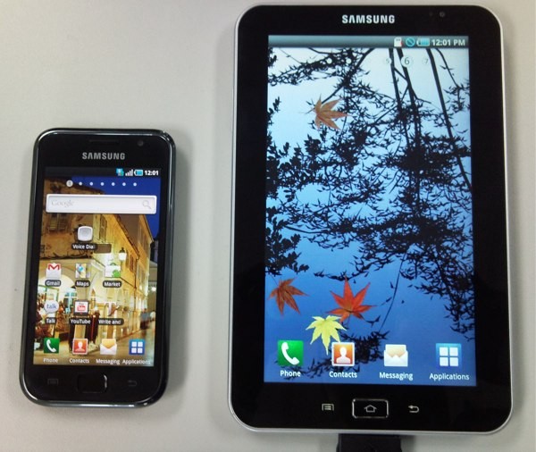 Samsung Galaxy Tablet P1000, Vodafone,  Galaxy S