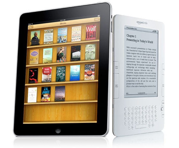 Amazon, Kindle, Apple, iPad, ebook, e-book
