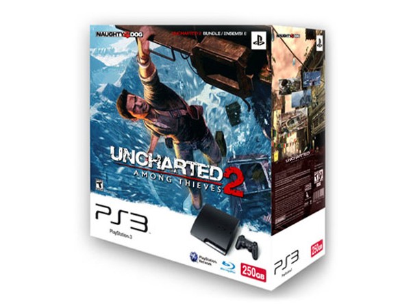 PS3 Slim, Uncharted 2, , 