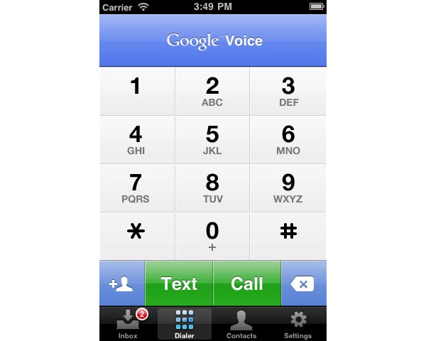 Google Voice, Apple, iPhone