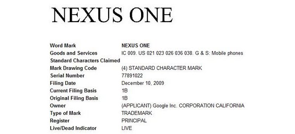 Nexus One, Google