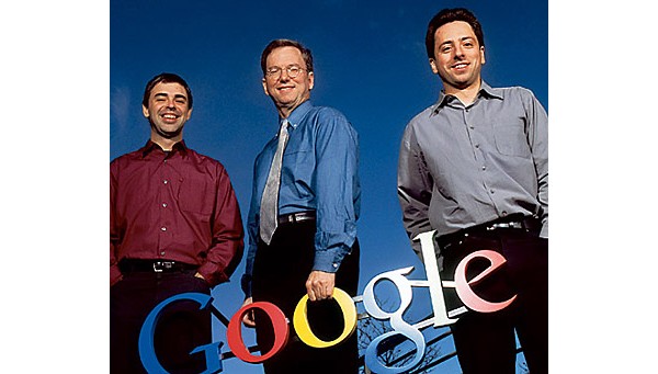 Google, Eric Schmidt, Larry Page,  ,  