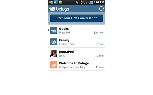   Google  SMS- Beluga