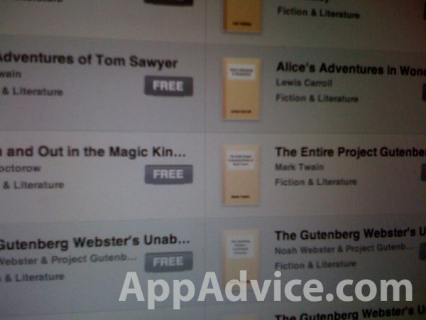 iPad, iBooks, iBookStore