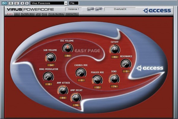Access Virus, PowerCore, pro-audio, synth, -, 