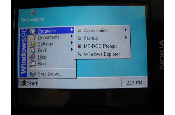 Windows 98 на Nokia 622c