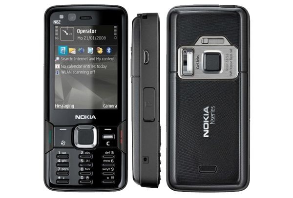 Nokia, N82, Black, unlocked, смартфон