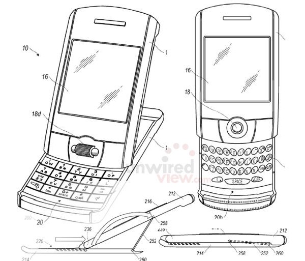  Blackberry 9000/9100   multitouch-