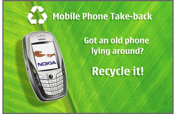 Nokia, phones, recycling
