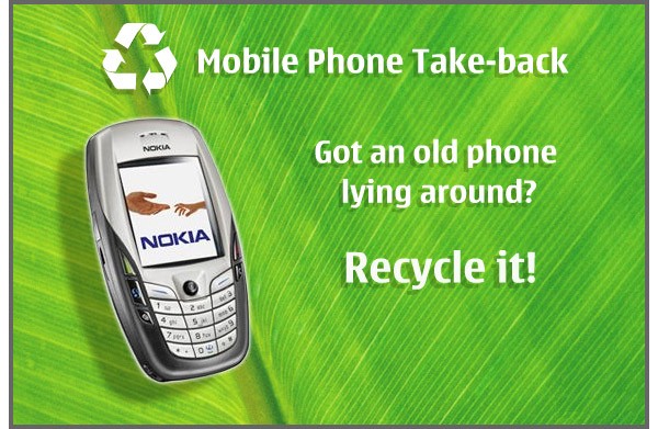 Nokia, phones, recycling