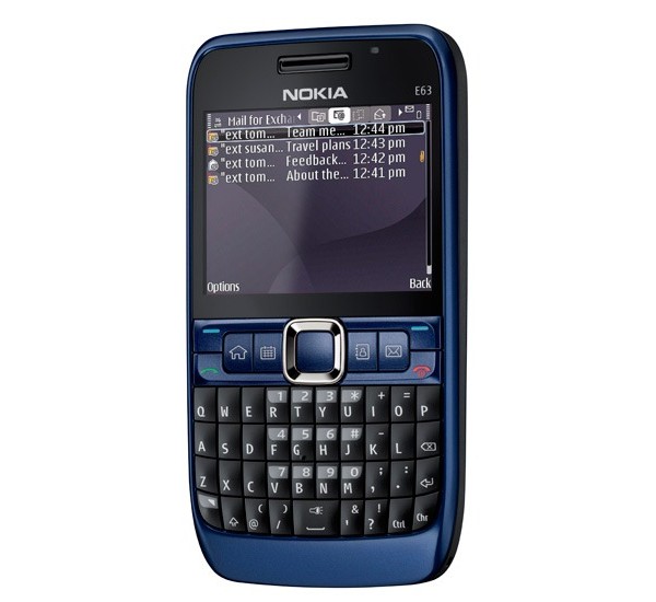Nokia, E63, Symbian, S60, E-Series, E-