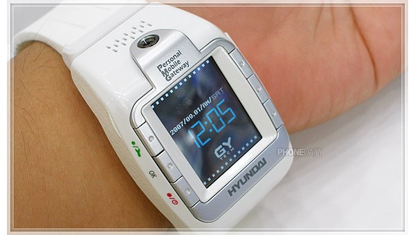 W-100, New, watch, phone, Hyundai