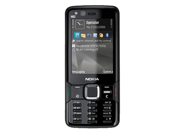 Nokia, N82, N82 Black, smartphone, смартфон