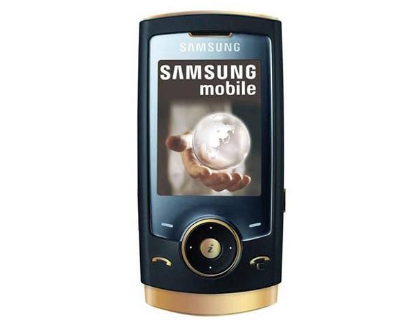 Samsung, U600, mobile phone, slider, black gold,  , 
