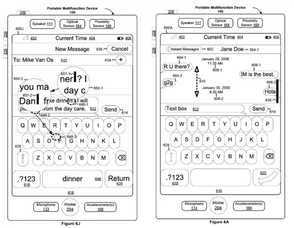 Apple получила патент на multi-touch