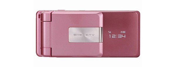 sharp, SH903iTV, lady, mobile phone, pink