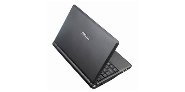 Ноутбук Asus Eee PC радикально чёрного цвета