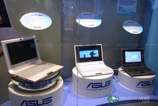 Asustek, Asus, Eee PC, коммуникаторы, ноутбуки