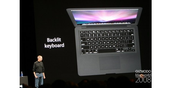 macworld 2008, steve jobs, macbook, air