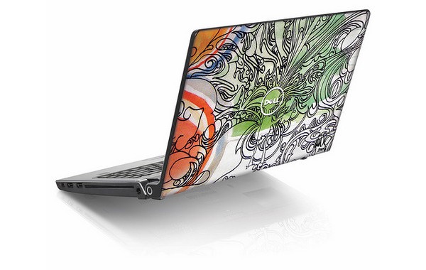 Dell, art, notebook, 