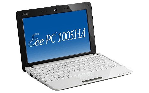 ASUS, Eee PC, 1005HA, Seashell, 