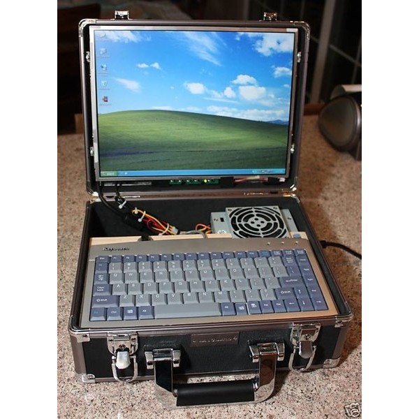 notebook, mini-ITX, modding, чемодан, ноутбук, моддинг