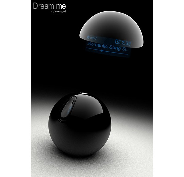 mp3, ball, sphere, concept, концепт, шар, сфера, плеер, плейер