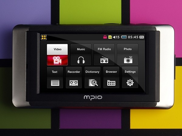 MPIO, PMP, V10, touchscreen, media player