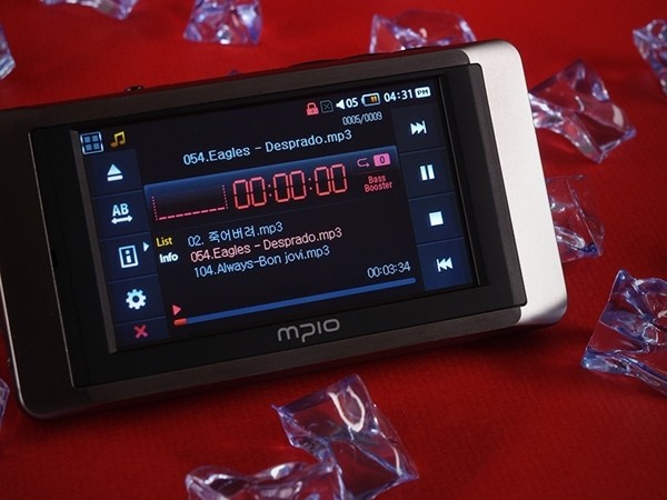MPIO, PMP, V10, touchscreen, media player