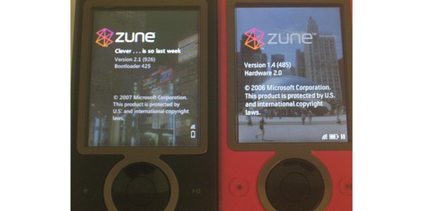 zune, Microsoft Zune 2, new firmware, announce