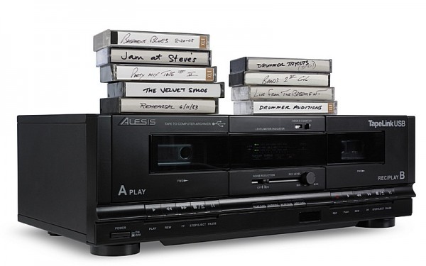 TapeLink, Alesis, compact cassette, cassette, MP3,  