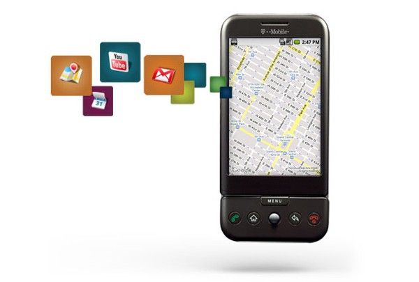 Android, Google, T-Mobile, HTC, Dream, телефон, смартфон