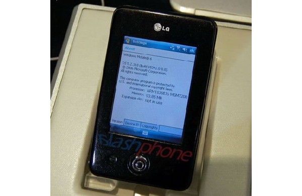 LG Prada, Windows Mobile 6