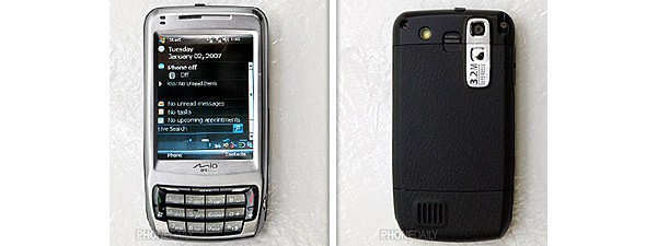 Mio A702, GPS smartphone, Windows Mobile 6