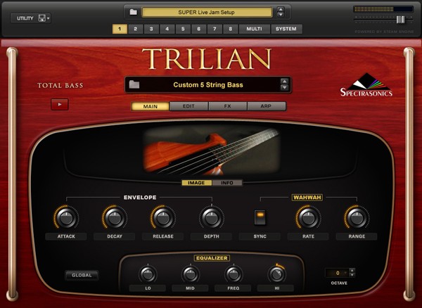 Spectrasonics, Trilogy, Trilian, pro-audio, , -