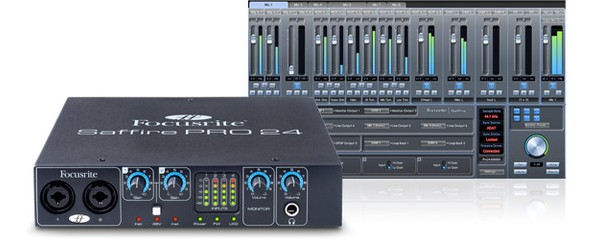 Focusrite, Saffire PRO 24, JetPLL, Saffire Mix Control, Xcite, pro-audio, про-аудио, аудиоинтерфейс