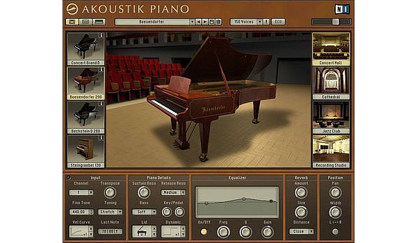 Native Instruments,Akoustik Piano 1.1R2, плагины, VST, plug-in, plugin, рояль, пианина, фотетепиано