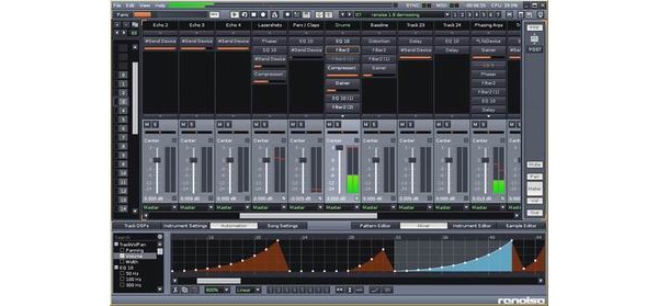 Renoise 1.8 Mixer