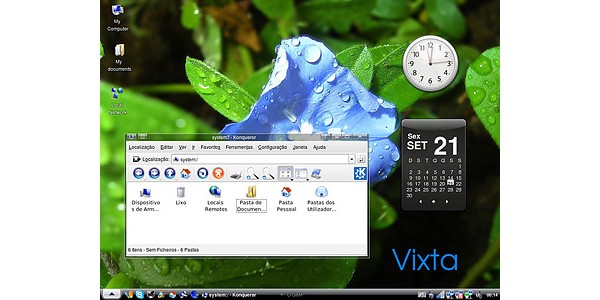 Vixta, Vista, Linux, distribution, 