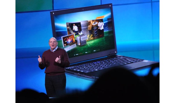 CES, Microsoft, Windows 7, beta, Steve Ballmer,  ,   