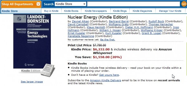 Amazon.com, Kindle, e-book, , 