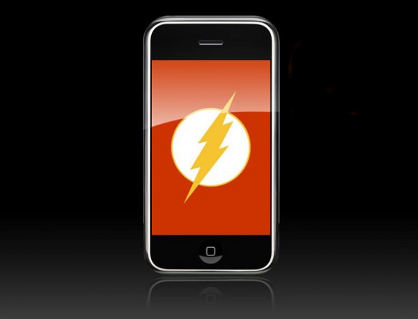 Adobe  Flash Player  iPhone