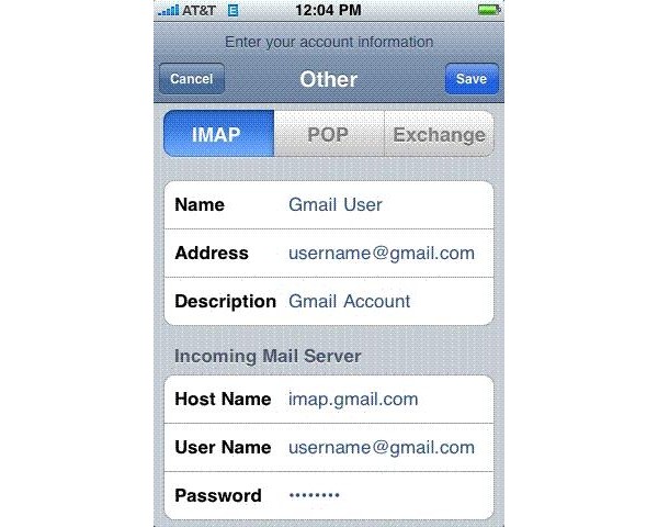 Gmail открыла доступ по IMAP