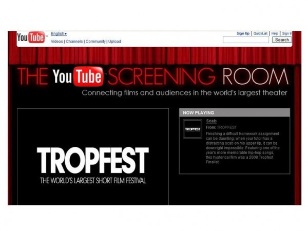 YouTube, Screening Room, The Princess Of Nebraska,